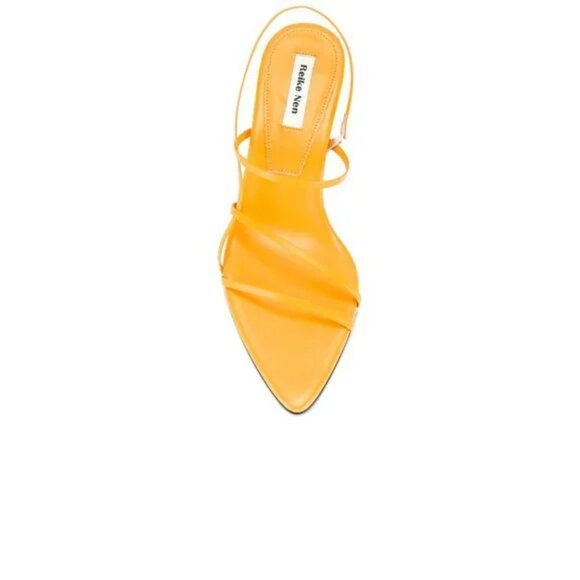 Reike Nen 3 Strappy Pointed Sandals In Mandarine - Picture 4 of 4